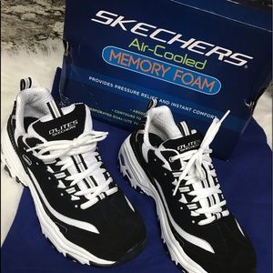 skechers air cooled memory foam mens sneakers